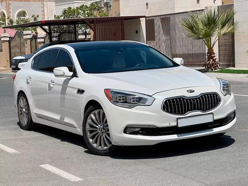 KIA K900 rental with driver