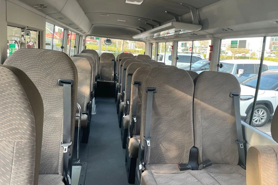 Toyota Coaster for rent 